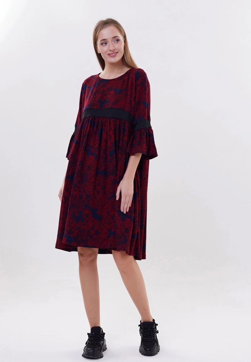 Sconto β€οΈ Madam-T Donna GALAXIA - Vestito Estivo - Blau Howdy Rot π - immagine 2