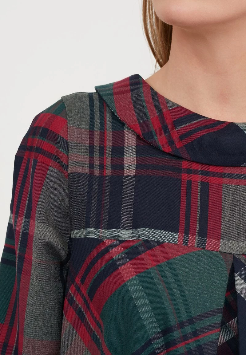 A buon mercato 𧨠Madam-T Donna JULIE - Vestito Estivo - Grün/ Rot π - immagine 7