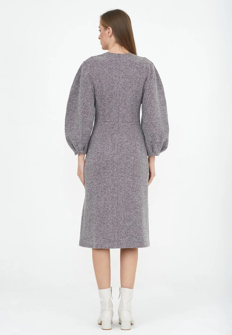 Promo 𧨠Madam-T Donna Vestito Estivo - Blauddk Lila ⨠- immagine 3