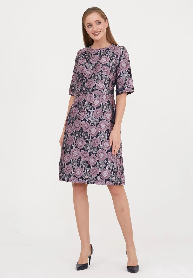 Miglior offerta π Madam-T Donna SANATA - Vestito Estivo - Blau Lila β¨ - immagine 4