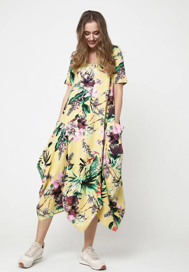 Vendita calda ⭐ Madam-T Donna KOSKA - Vestito Estivo - Gelbgrün ✔️ - immagine 2