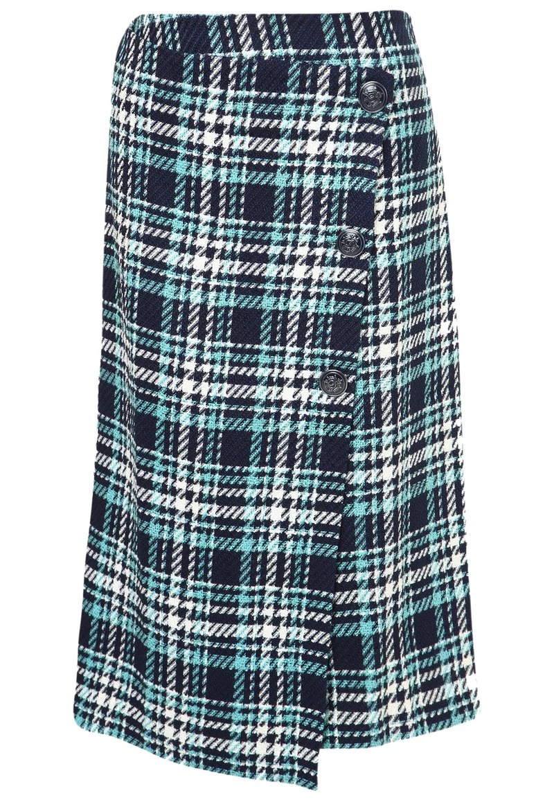 Presa π Madam-T Donna VIVIANA - Gonna A Portafoglio - Blau Meereswelle π₯° - immagine 7