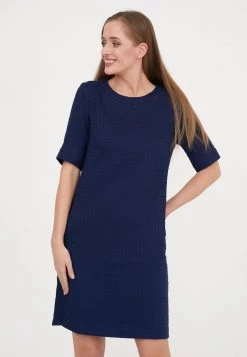 Bilancio 😀 Madam-T Donna ASPIRA - Vestito Estivo - Dunkelblau 🎉