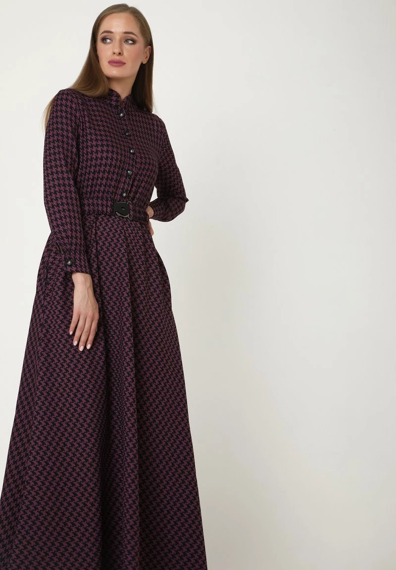 Miglior prezzo π Madam-T Donna ALLTAGS EVELINA - Vestito Lungo - Lila π₯ - immagine 9