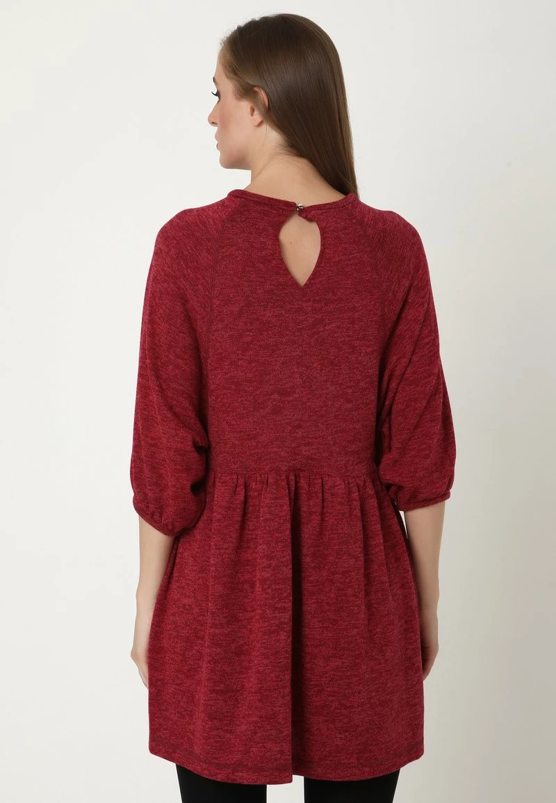 Miglior prezzo β Madam-T Donna Vestito Estivo - Red β - immagine 3