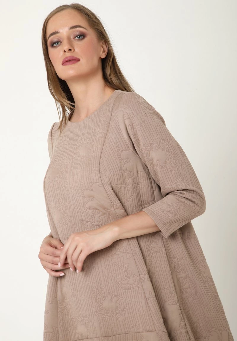 Buono π€© Madam-T Donna ALLTAGS MIA - Vestito Elegante - Dunkel-beige π - immagine 4