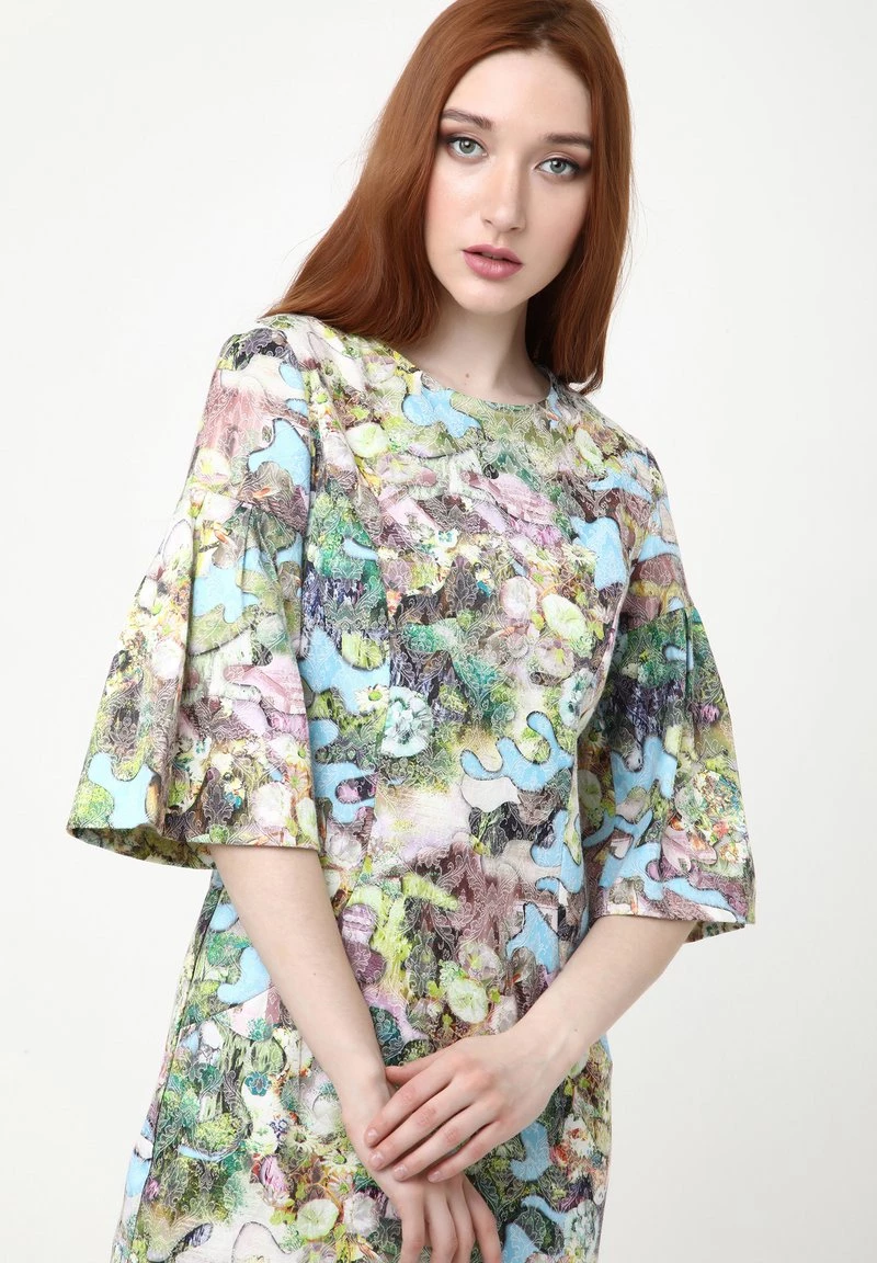 Bilancio ⭐ Madam-T Donna DEGA - Tubino - Hellblau, Grün 🧨 - immagine 5