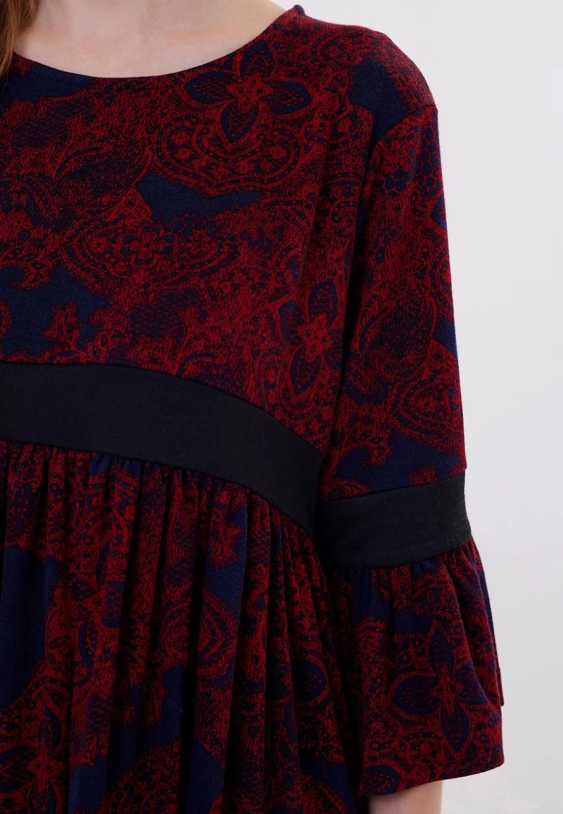 Sconto β€οΈ Madam-T Donna GALAXIA - Vestito Estivo - Blau Howdy Rot π - immagine 7