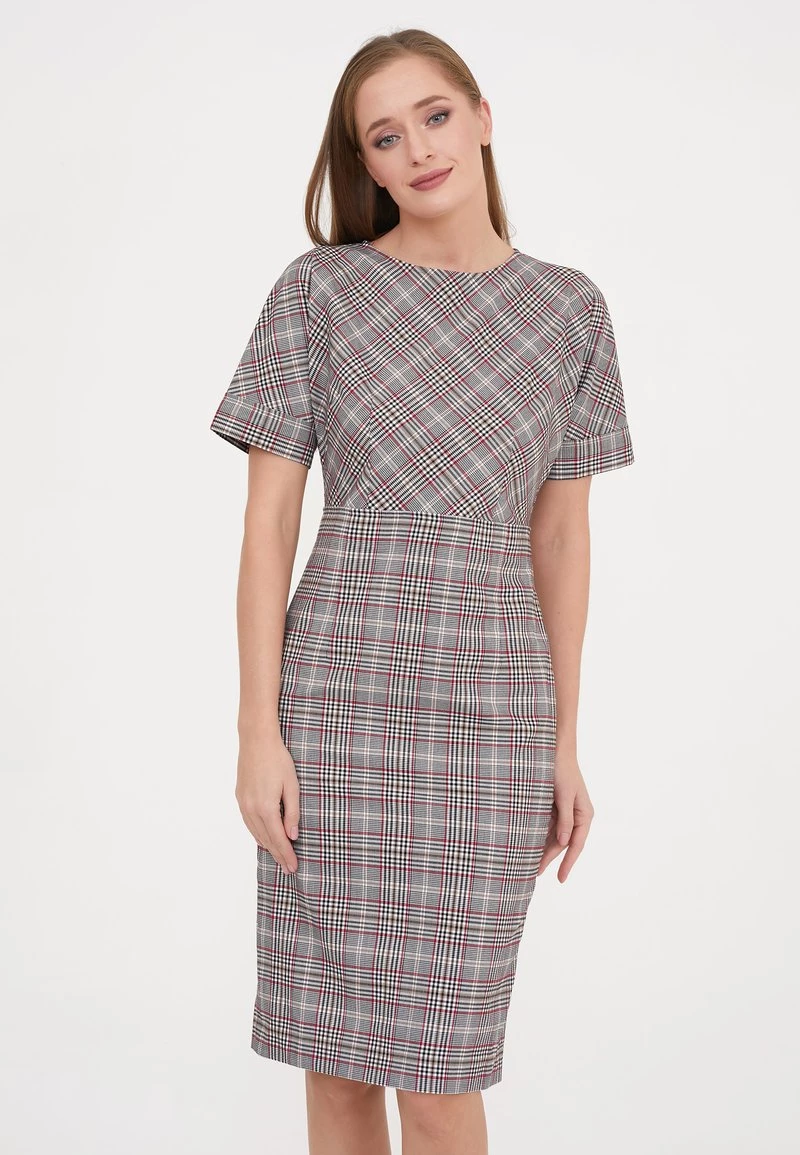 Miglior prezzo 𧨠Madam-T Donna ALTEA - Tubino - Grünes Leder/ Burgund. π - immagine 7