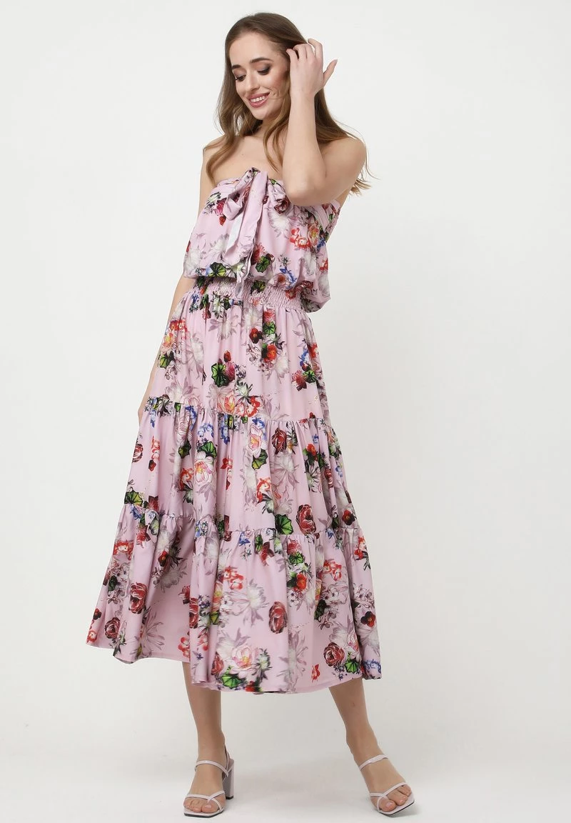 Il piΓΉ economico π Madam-T Donna Vestito Estivo - Blass Rosa, Rot π - immagine 2