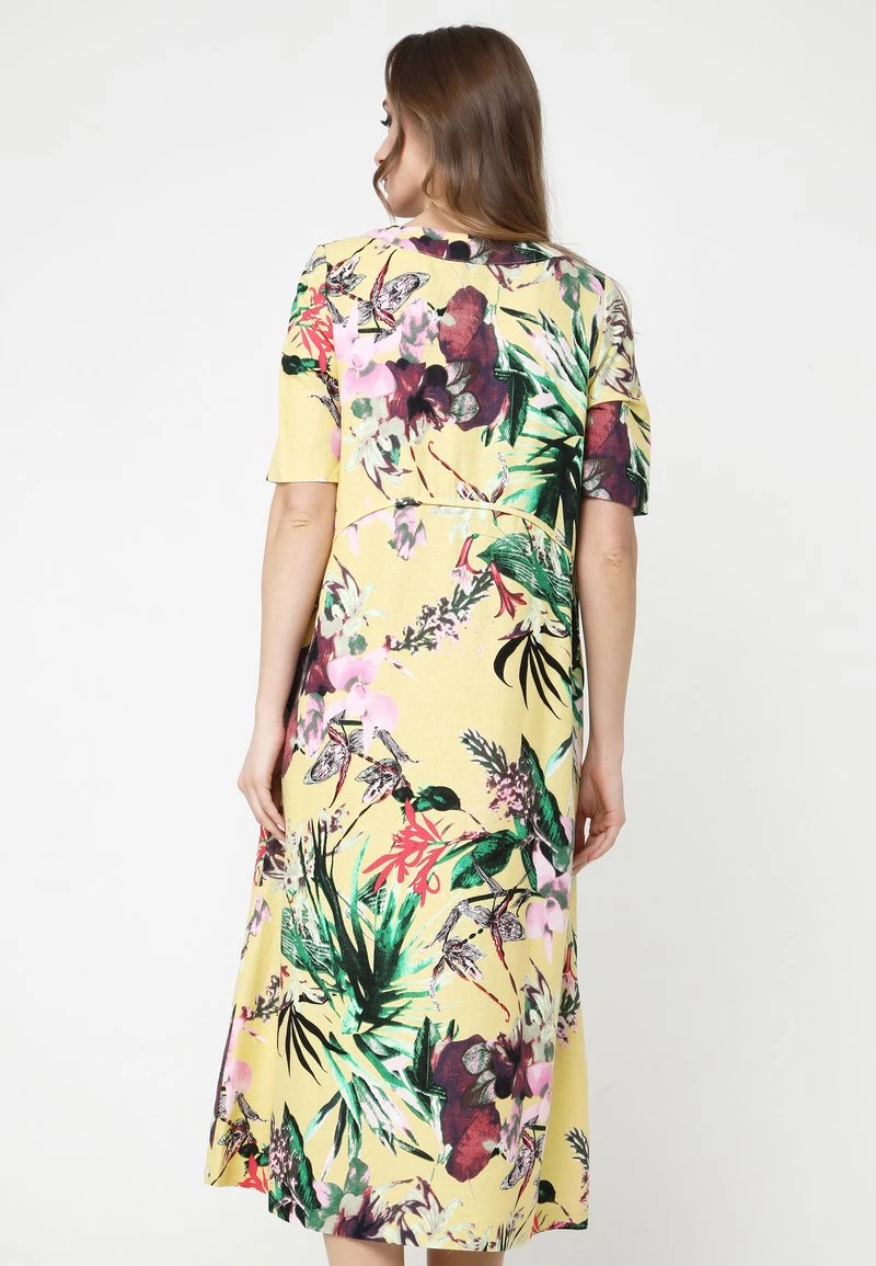 Nuovo di zecca βοΈ Madam-T Donna Vestito Estivo - Gelbgrün π - immagine 3