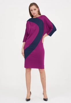 Sconto ✨ Madam-T Donna SADET - Tubino - Lilla Gold Blau 🎁