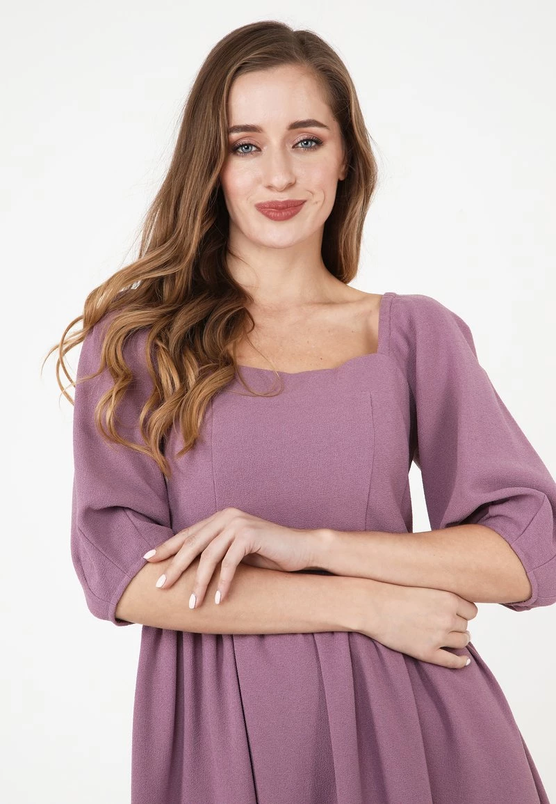 Nuovo π Madam-T Donna CHANTALE - Vestito Estivo - Rosa π― - immagine 4