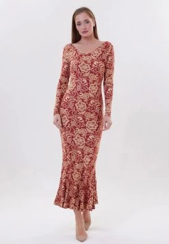 Buono π― Madam-T Donna PENELOPA - Tubino - Rot/beige π₯