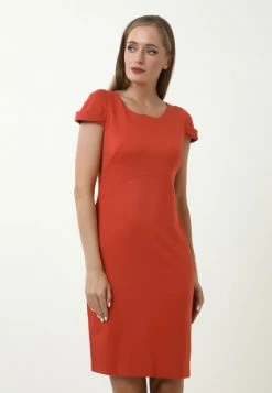 Miglior prezzo π Madam-T Donna ZAMARDA - Tubino - Terrakotta π₯°