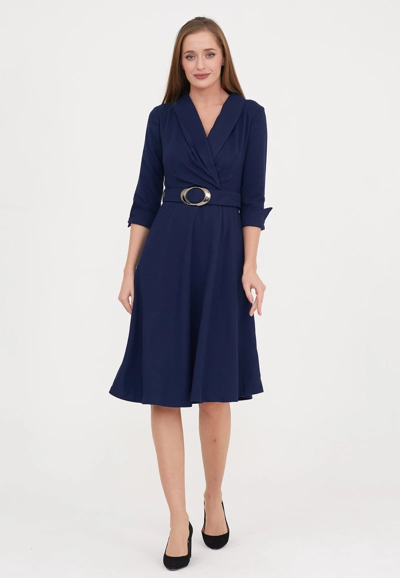 Presa ❤️ Madam-T Donna NENSI - Vestito Estivo - Blau ⭐ - immagine 2