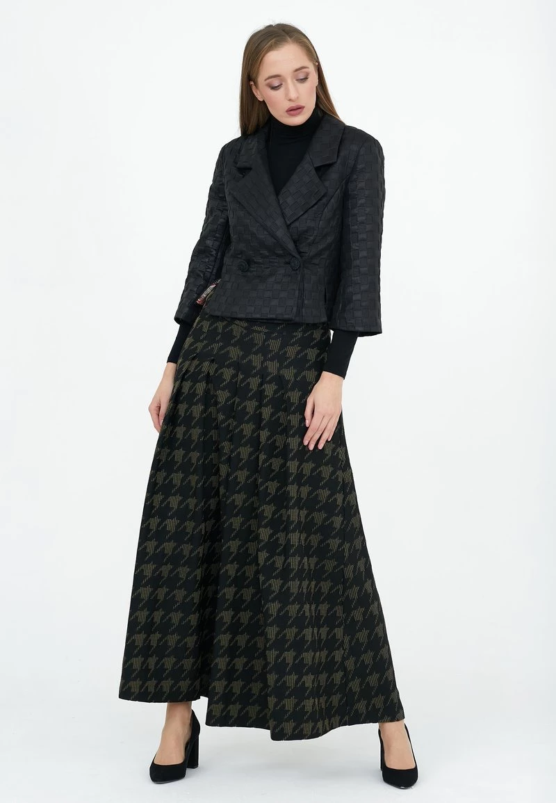 Presa 𧨠Madam-T Donna GIZA - Pantaloni - Black/ Khaki π - immagine 4