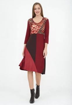 Vendita lampo π Madam-T Donna KANADIA - Vestito Estivo - Direktor Rot Bruder Geboren π§¨