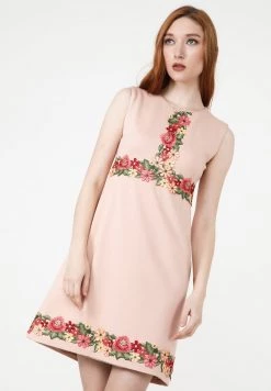 Miglior prezzo 🧨 Madam-T Donna Vestito Estivo - Pfirsich ❤️