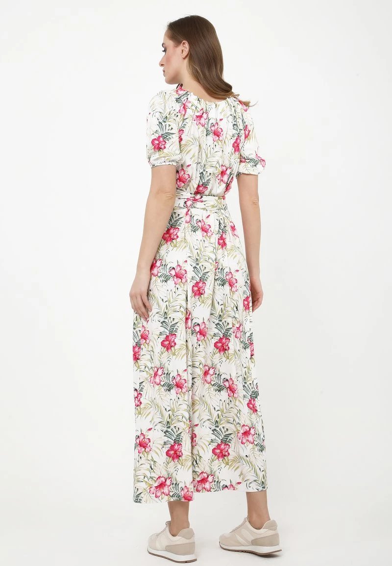 A buon mercato β Madam-T Donna Vestito Lungo - Beige, Rosa π - immagine 2