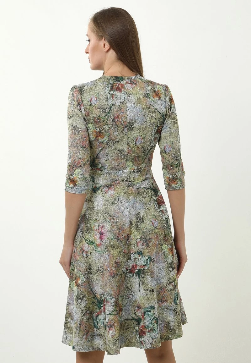 Promo π₯° Madam-T Donna DAISY - Vestito Estivo - Oliv/ Grau π - immagine 3