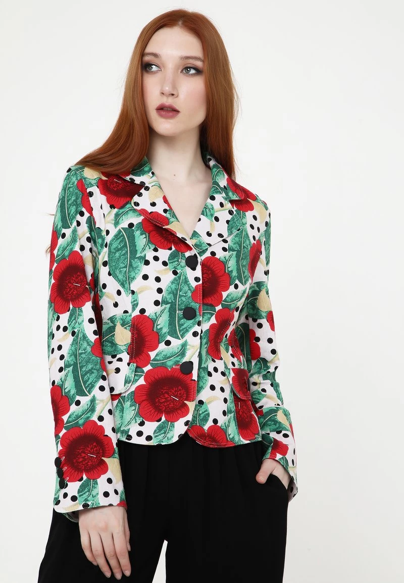 Nuovo di zecca π₯° Madam-T Donna Blazer - Rosa Rot π€© - immagine 7