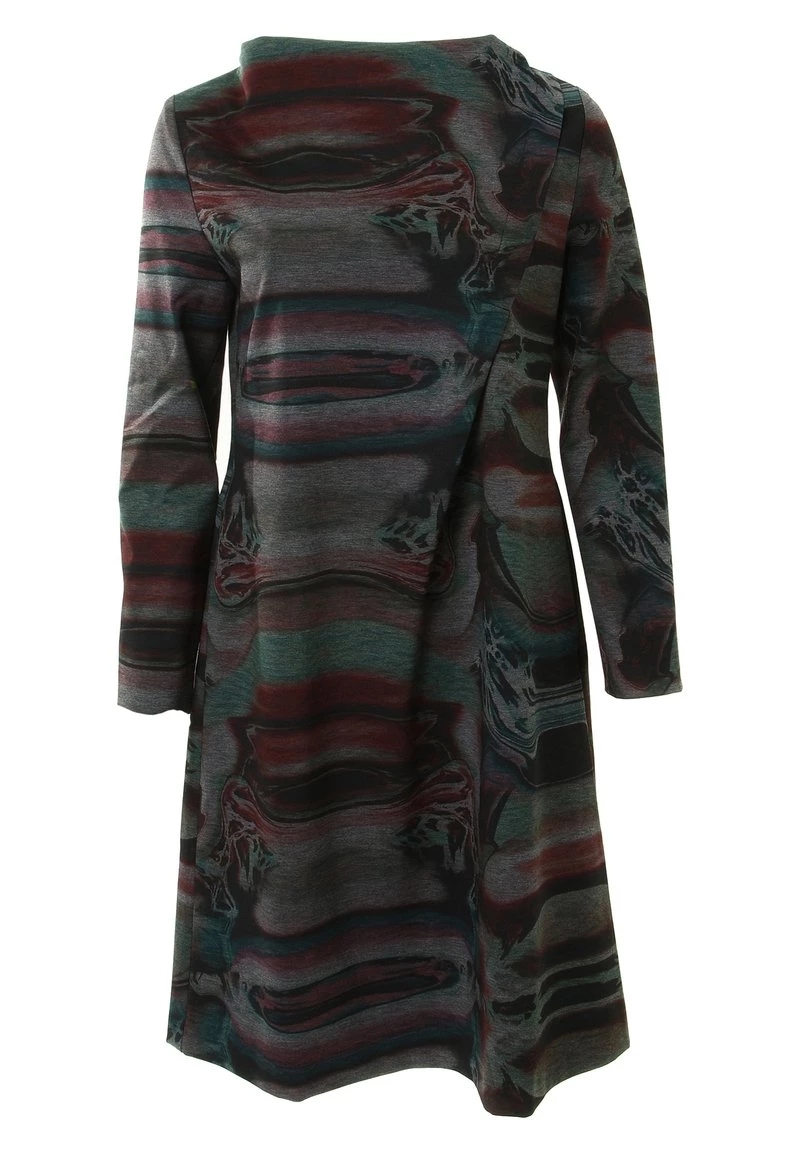 Miglior prezzo β€οΈ Madam-T Donna LEELINA - Vestito Estivo - Grau, Aqua π - immagine 7