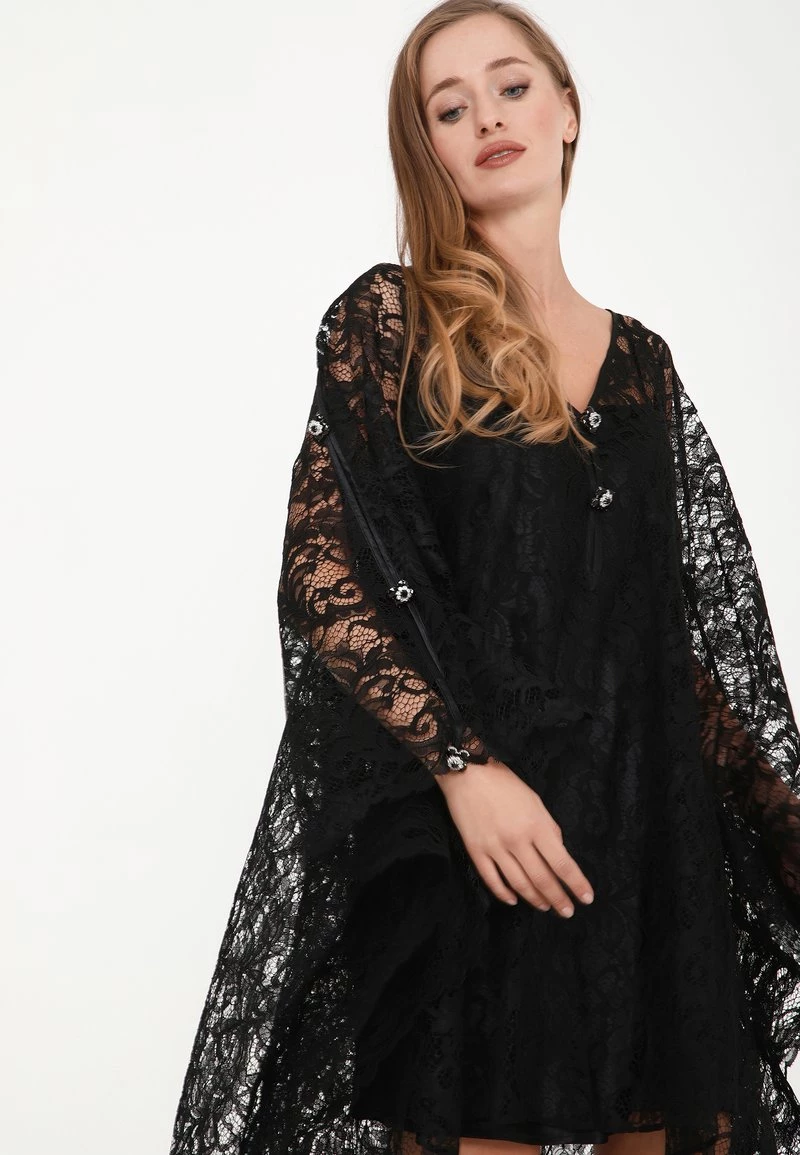 Presa π Madam-T Donna AMORTANA - Vestito Estivo - Schwarz π - immagine 6