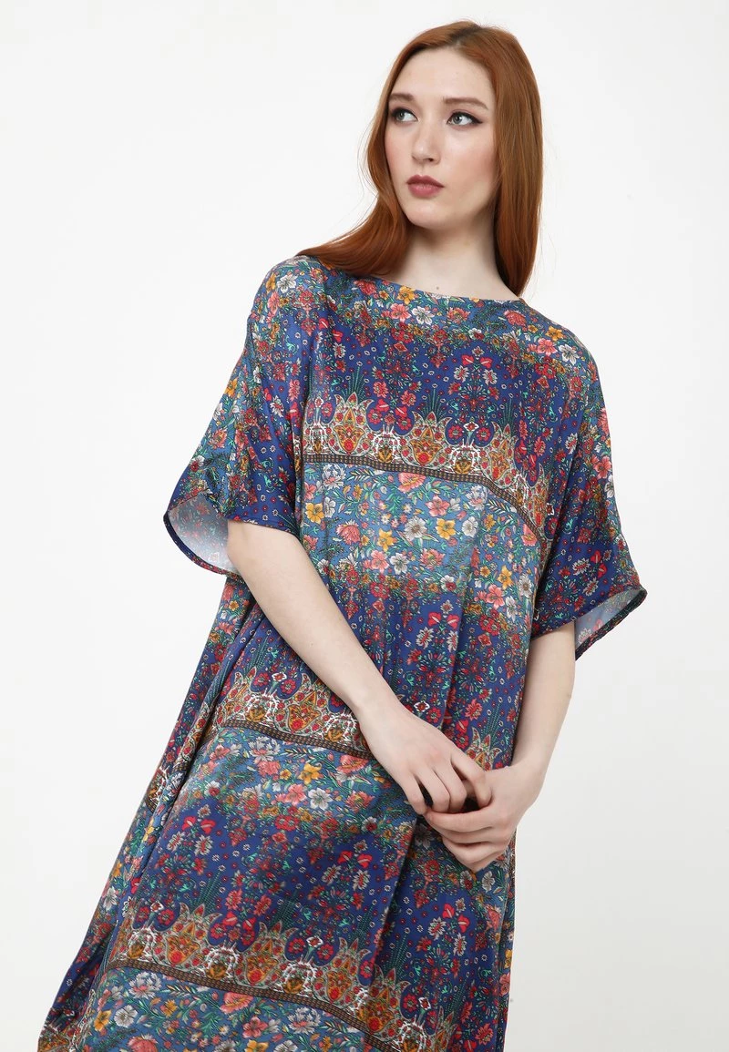 Nuovo di zecca β¨ Madam-T Donna Vestito Estivo - Blau Rot π₯° - immagine 4