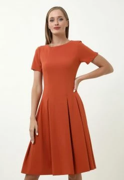 Il più economico 👍 Madam-T Donna KRISTI - Vestito Estivo - Terrakotta 🌟