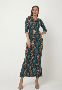 Acquistare π Madam-T Donna ARAGURIA - Vestito Lungo - Rosa, Braun π―