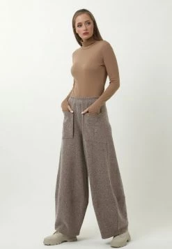 I primi 10 π Madam-T Donna CABULA - Pantaloni - Beige β¨