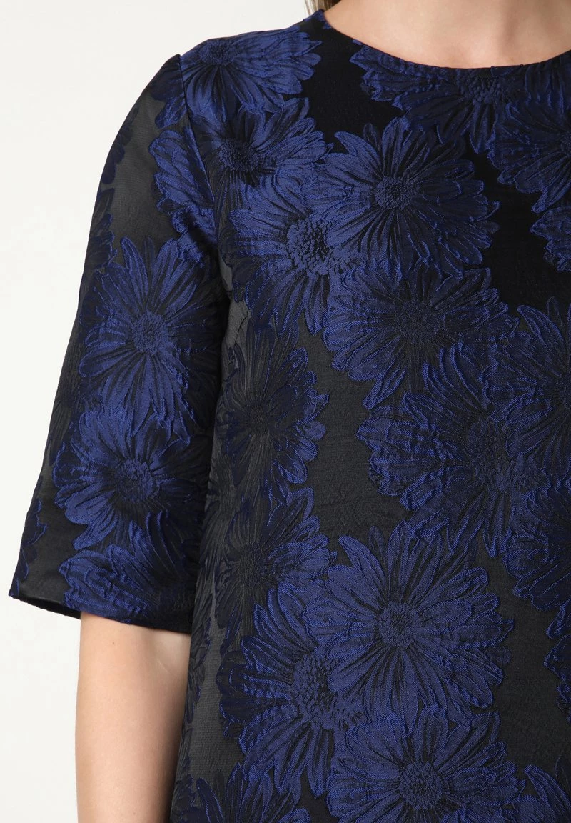 Buono π Madam-T Donna MILANA - Vestito Elegante - Blau/schwarz π - immagine 6