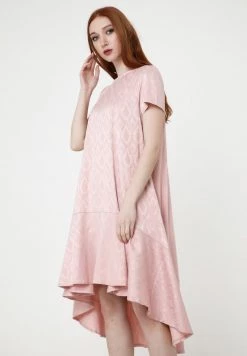 Sconto ✨ Madam-T Donna Vestito Estivo - Rosa 💯