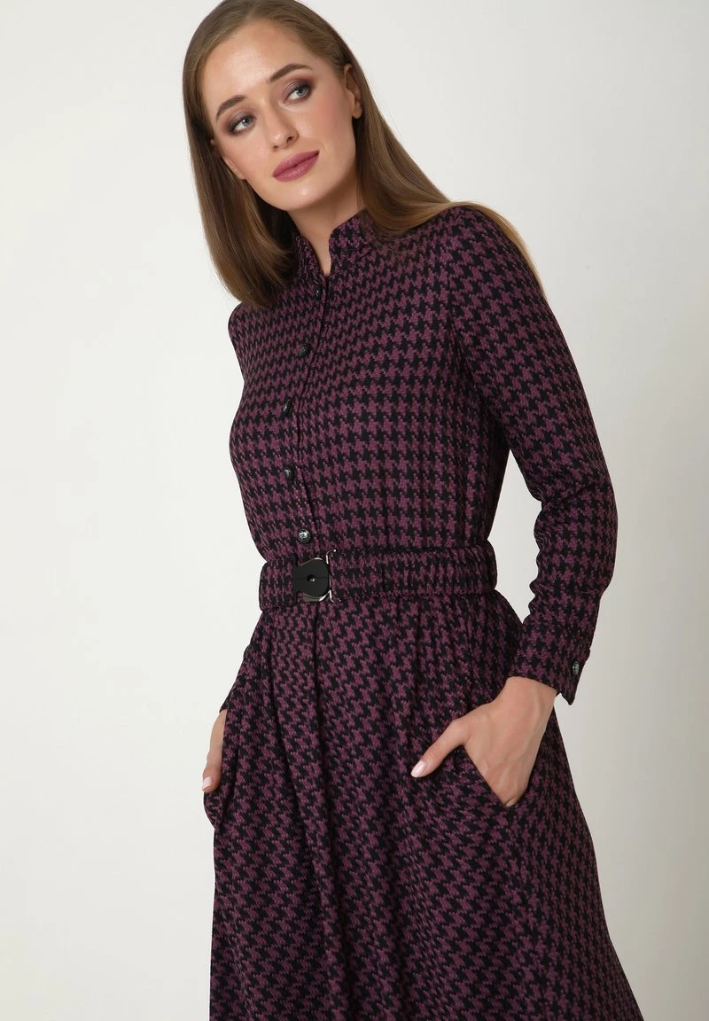 Miglior prezzo π Madam-T Donna ALLTAGS EVELINA - Vestito Lungo - Lila π₯ - immagine 5