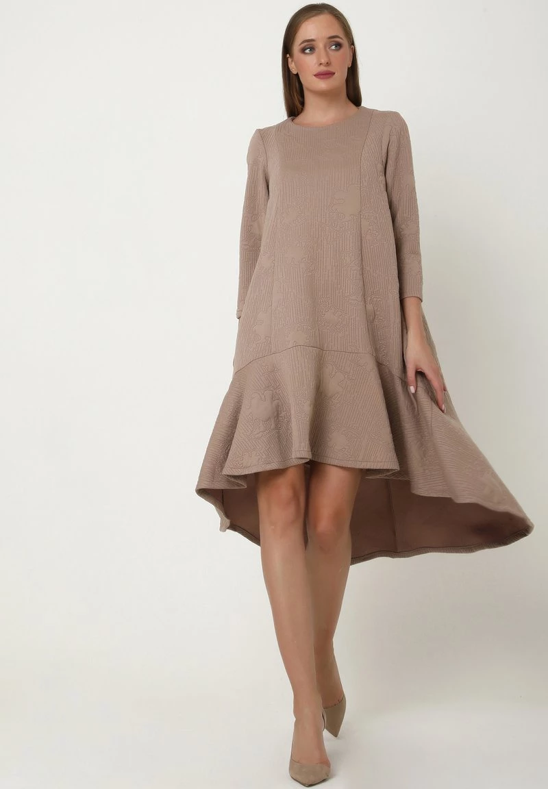 Buono π€© Madam-T Donna ALLTAGS MIA - Vestito Elegante - Dunkel-beige π - immagine 6