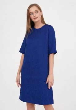 Sconto ⭐ Madam-T Donna MILANA - Vestito Estivo - Indigo ✔️