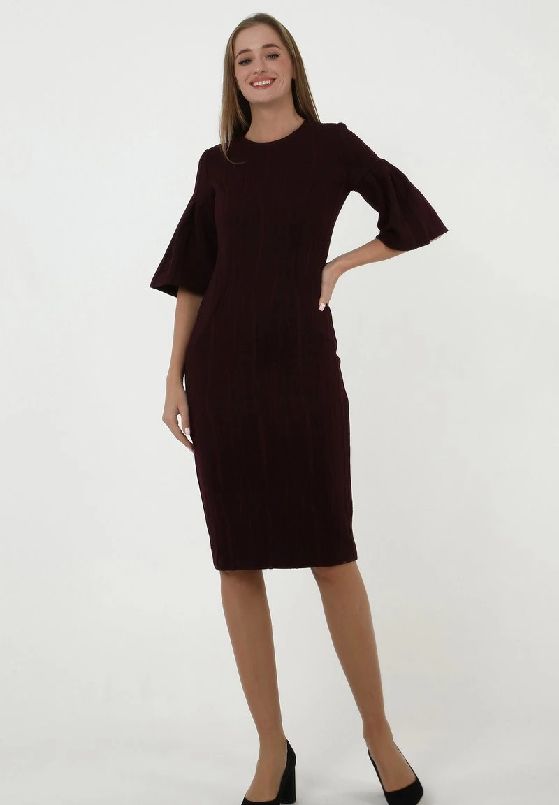 Miglior prezzo π Madam-T Donna DEGA - Tubino - Pflaume π - immagine 7