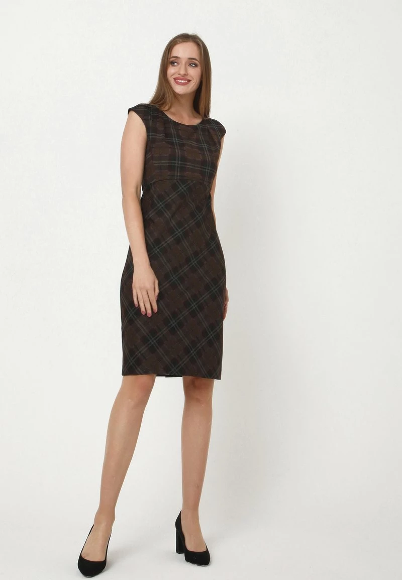 Miglior offerta π Madam-T Donna MUTALA - Tubino - Schwarz Senf π₯° - immagine 2