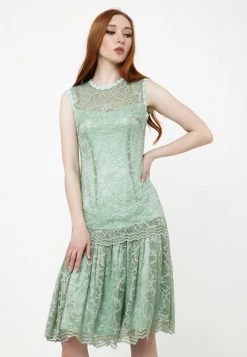 Buono π Madam-T Donna OTILIA - Vestito Elegante - Hellgrün β