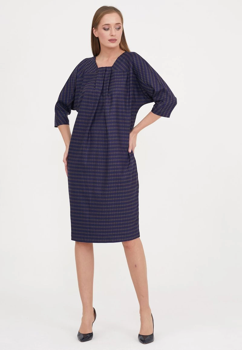 Presa π Madam-T Donna VIKANA - Vestito Estivo - Indigo Grüne Bohnen π€© - immagine 2