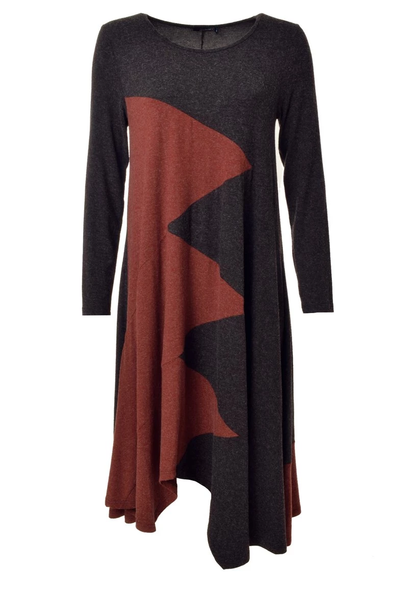 Miglior offerta π Madam-T Donna AGNIA - Abito In Maglia - Brantn/tera Orkotta π - immagine 9