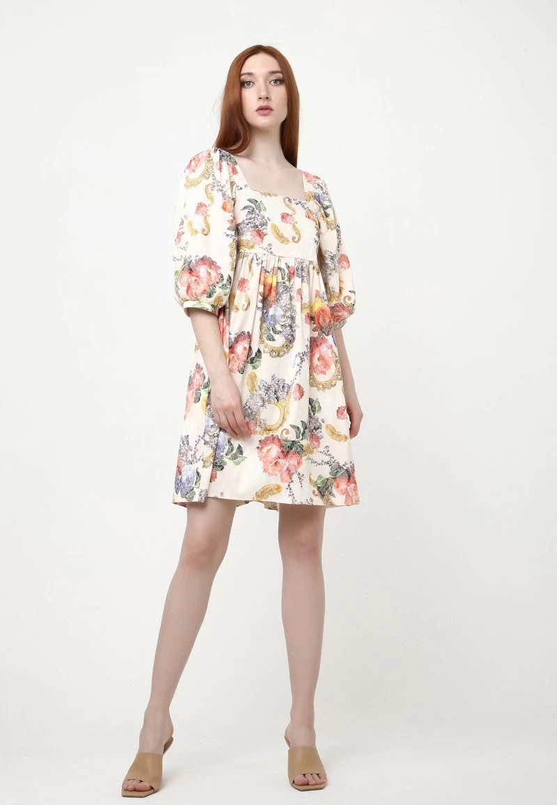 Le migliori recensioni di 𧨠Madam-T Donna ADRIENN - Vestito Estivo - Milchig, Koralle π― - immagine 2