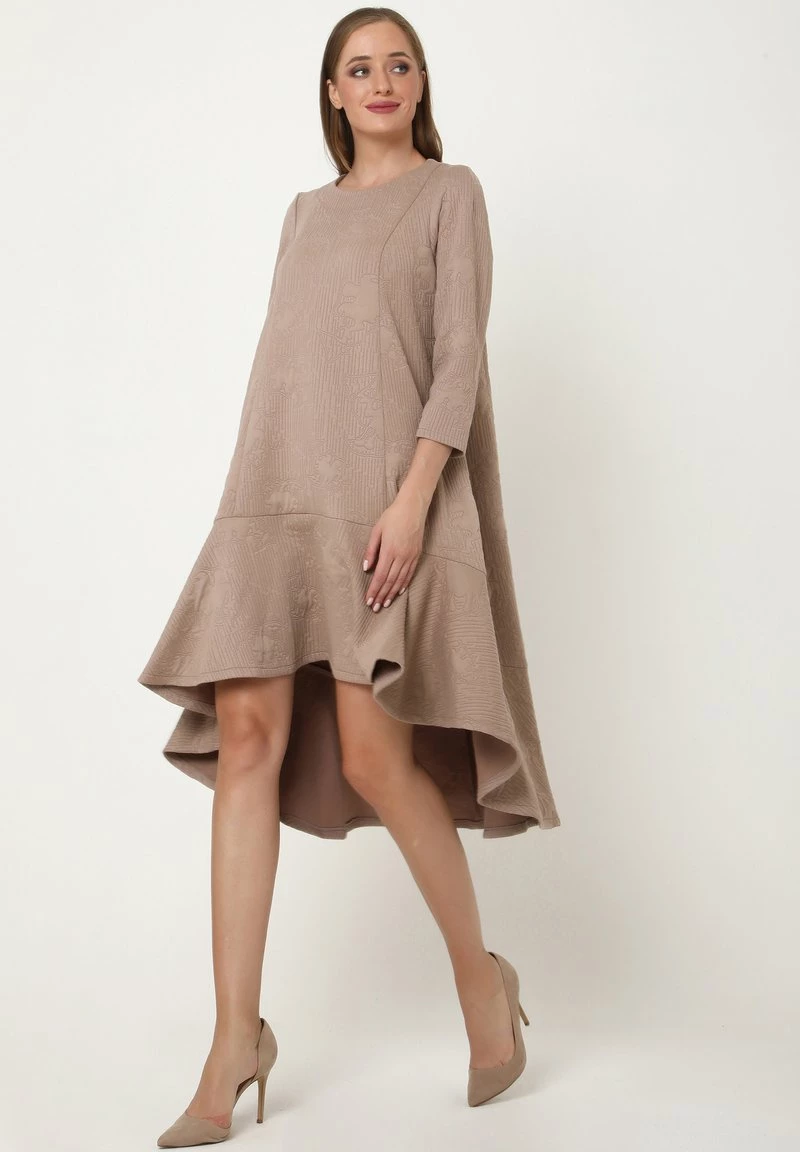 Buono π€© Madam-T Donna ALLTAGS MIA - Vestito Elegante - Dunkel-beige π - immagine 8