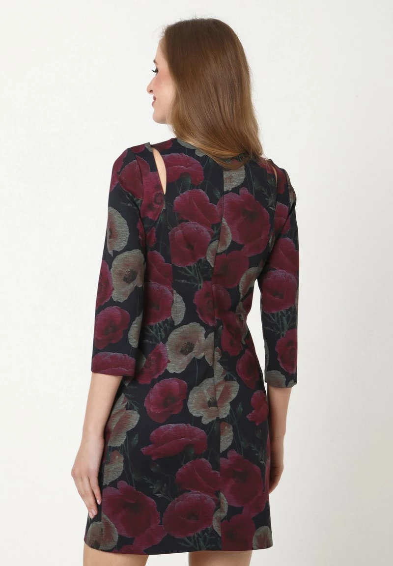 Il più economico 🤩 Madam-T Donna EMMARA - Vestito Di Maglina - Blue Fuchsia 😀 - immagine 3