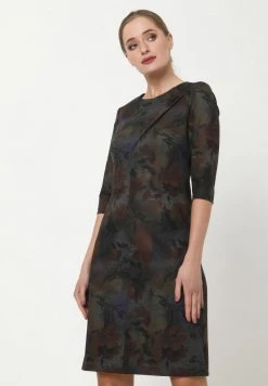 Vendita lampo π Madam-T Donna JERSEYKLEID - Vestito Di Maglina - Grau Braun π