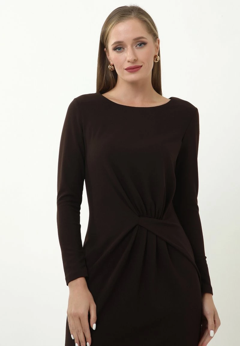 Promo π Madam-T Donna LENIYA - Vestito Estivo - Braun π - immagine 3