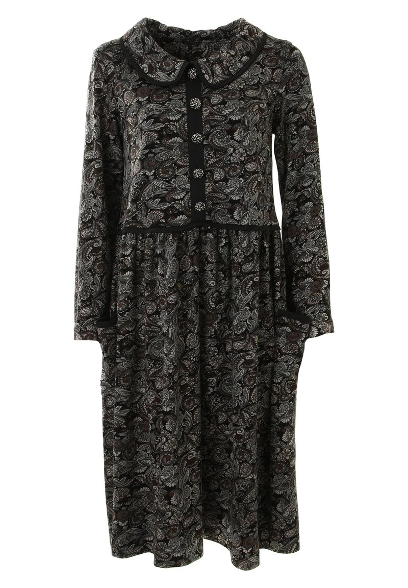 Acquistare π Madam-T Donna KLEID BELLA - Abito A Camicia - Schwarz, Braun βοΈ - immagine 9