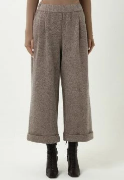 Offerte 🎉 Madam-T Donna TRESSA - Pantaloni - Schwarz/ Senf 🎁