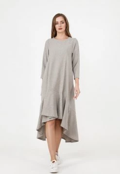 Vendita lampo π Madam-T Donna Vestito Estivo - Hellgrau π―